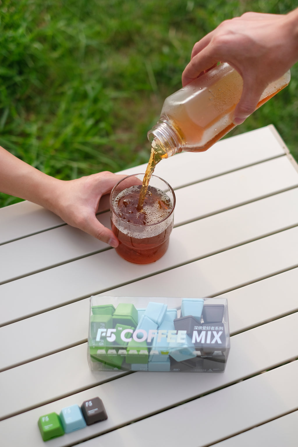 F5 Coffee Cubes – 18 Count Variety Pack (Espresso, Sea Salt, Chocolate)