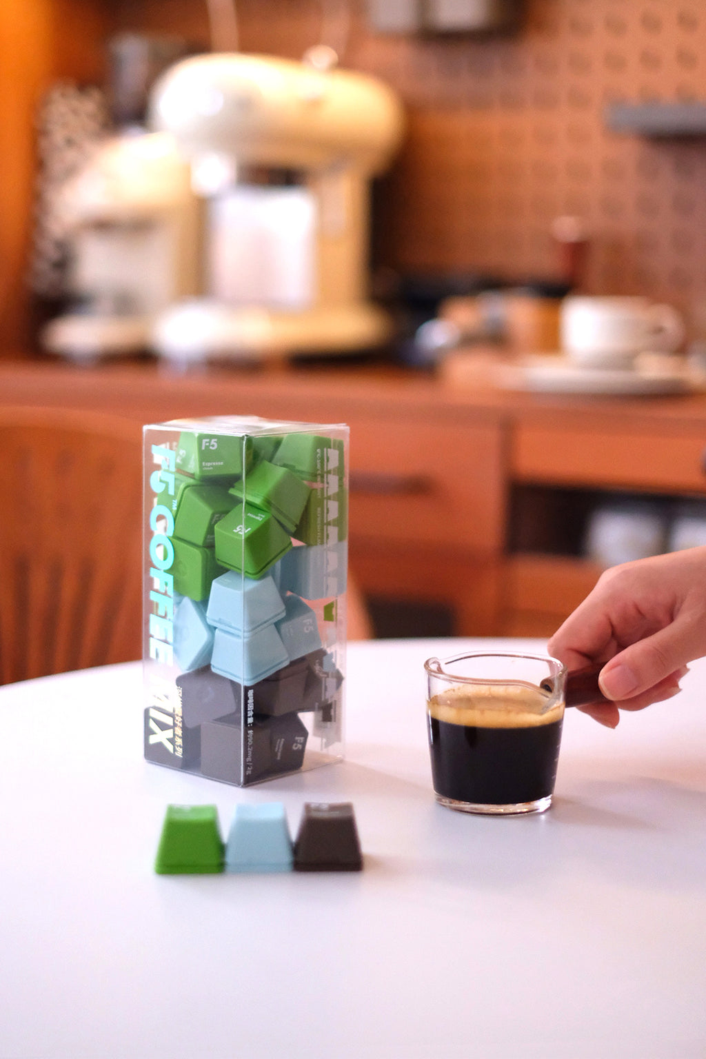 F5 Coffee Cubes – 18 Count Variety Pack (Espresso, Sea Salt, Chocolate)